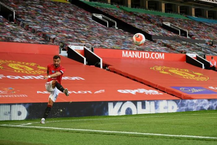 Manchester United's loss of revenue from a whole season behind closed doors has been eased by a return to the Champions League