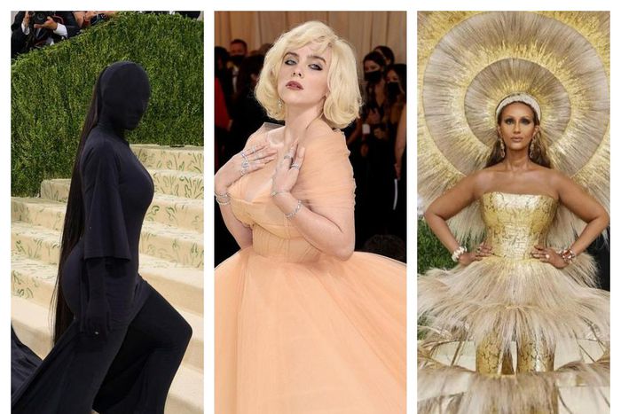 Kim, Billie and Iman at the Met Gala 2021 [instagram]