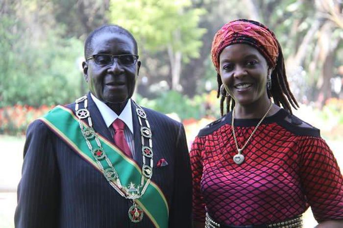 Grace Mugabe summoned for “improperly” burying late Robert Mugabe