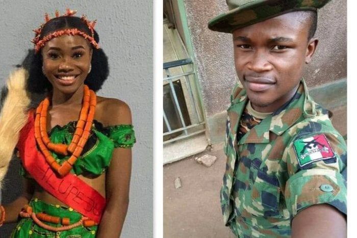Army launches manhunt for soldier accused of killing his lover. [thisnigeria]