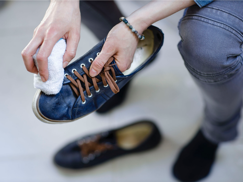 GettyImages shoe cleaning polish