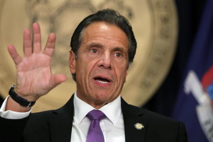 New York state Gov. Andrew Cuomo speaks at a news conference on September 08, 2020 in New York City.