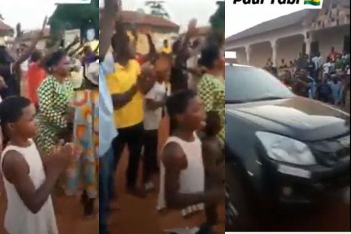 Major (Retired) Derrick Oduro: Angry residents chase out deputy defence minister from his constituency