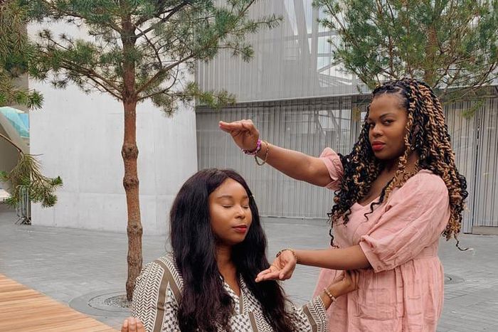 Sola Sobowale's twins Kehinde and Taiwo [Instagram/Sosaburo]