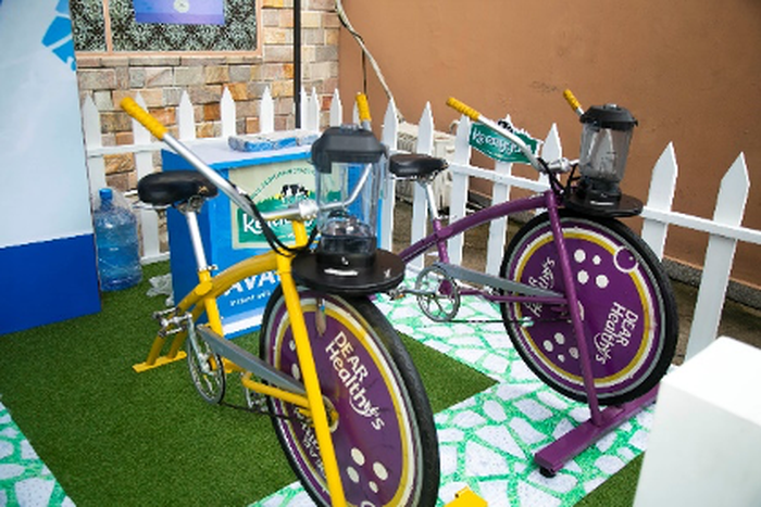 Milk + Bike = ? Smoothie - The key to a healthier life