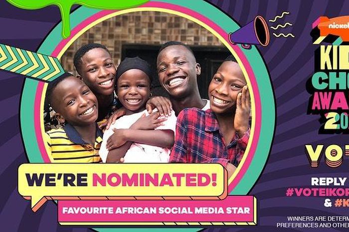 Ikorodu Bois announce their Nickelodeon Kids' Choice Award nomination [Instagram/@ikorodu_bois]