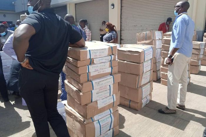Lagos East by-elections: INEC dispatches sensitive materials to LGAs/Illustrative photo. [Twitter/@inecnigeria]