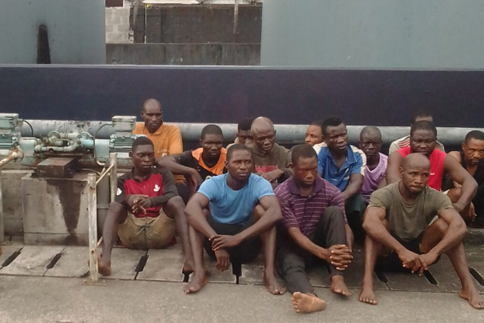 Navy arrests 24 suspected oil thieves in Ondo. (NAN)