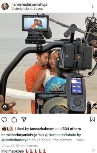 Highly anticipated Bollywood-Nigerian collaboration, “Namaste Wahala” to be released soon!