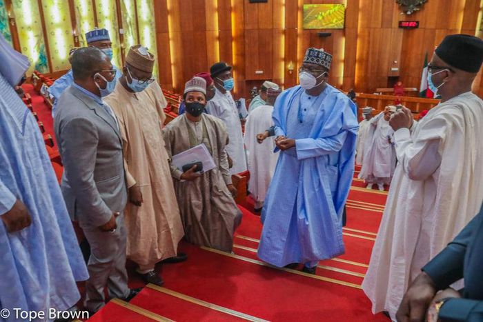 Nigerian senators [Tope Brown]