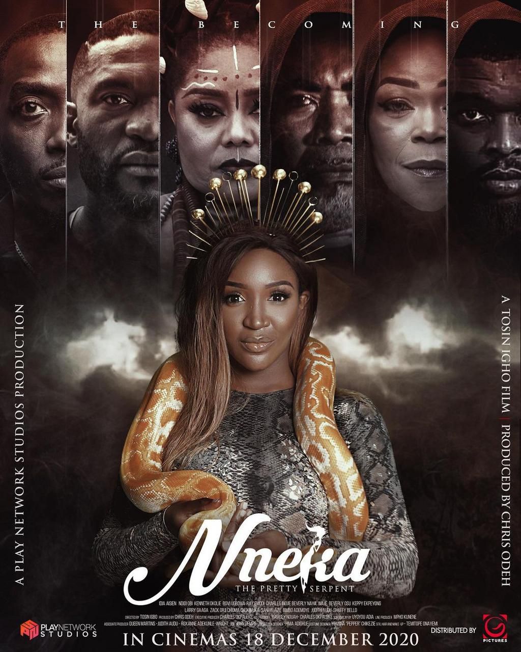 Idia Aisien  played lead in Play Network's 'Nneka The Pretty Serpent'  [Instagram/@idiaaisien]