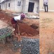 Man takes female friend to construction site & used her as labourer after she asked for money