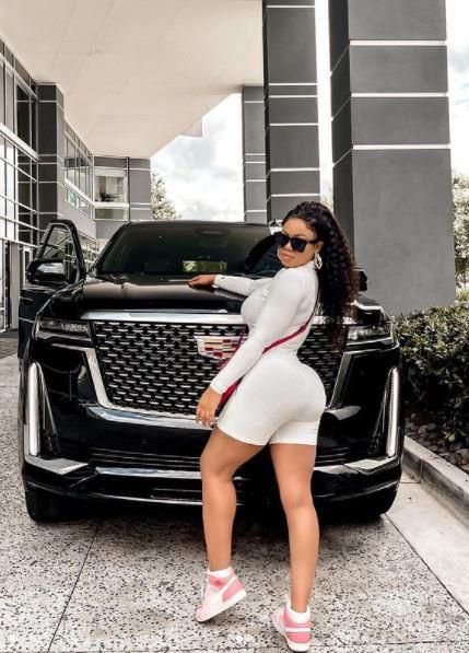 The reality TV star teases fans with a photo after going under the knife. [Instagram/NinaIvy]