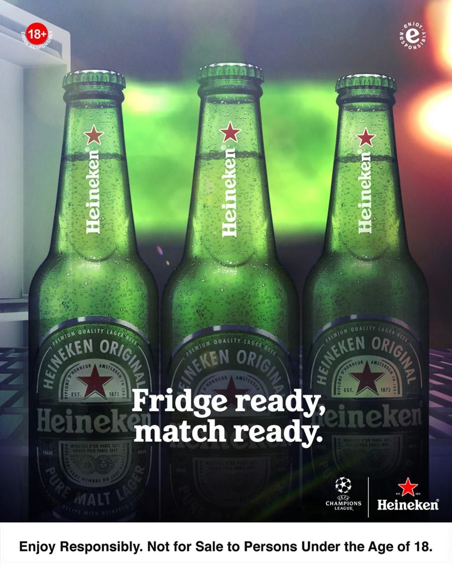 The UCL wait is over and Heineken wants fans to #ShareThePassion in new campaign