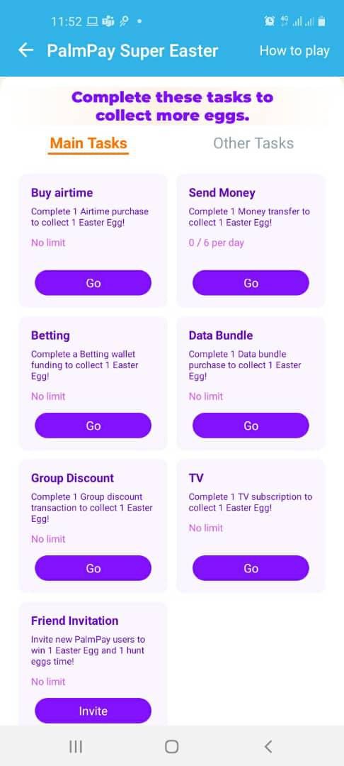 Number 1 ranked app PalmPay is rewarding users with N3000 each this April - How to claim