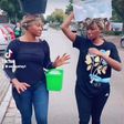 Wendy Shay and her mother selling pure water in Germany