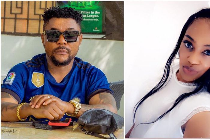 Nigerian singer Oritsefemi and his former manager Kara [Instagram/Oritsefemi] [Instagram/TheLadyKara]