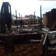 INEC Anambra State Headquarters office was burnt by arsonists [INEC]