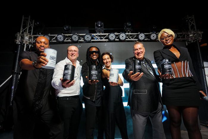 PHOTOS: #Emptythebarrel! Neft, Russian Vodka brand expands business operations in Africa, launches its 'Neft Beyond Vodka' in Nigeria, Africa.