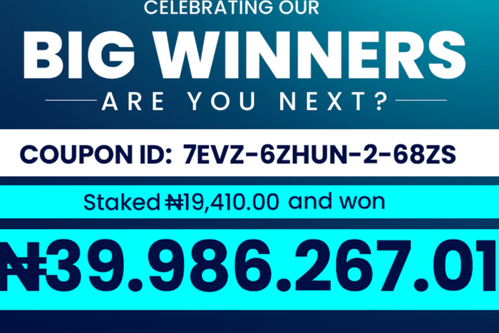 BetKing customer claims life-changing win of N39.9 million Naira