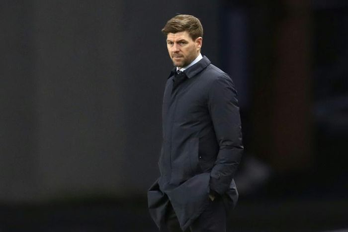 Rangers manager Steven Gerrard was sent to the stands as his side closed in on the Scottish Premiership title