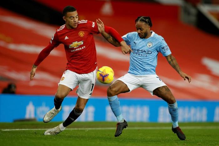 Stalemate: A 0-0 draw did little for Manchester United or Manchester City's Premier League title ambitions