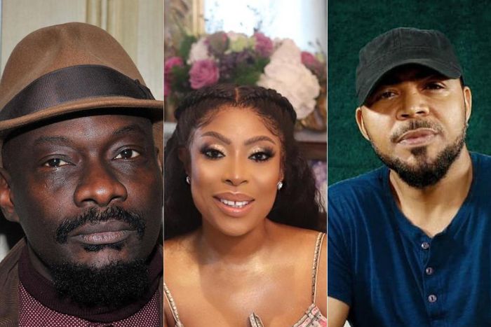 Andrew Dosunmu, Mo Abudu and Ramsey Nouah [Instagram/Essence]