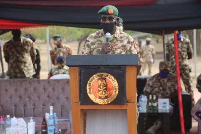 Chief of Army Staff (COAS), Lt.-Gen. Tukur Buratai. [Twitter/@HQNigerianArmy]
