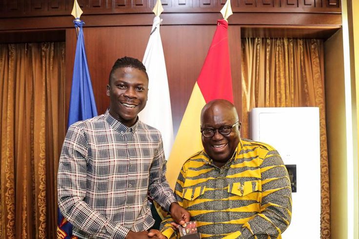 Stonebwoy and Nana Addo
