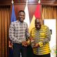 Stonebwoy and Nana Addo