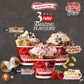 Cold Stone Creamery welcomes you into 2021 with more love, 3 new love flavours and more amazing offers!