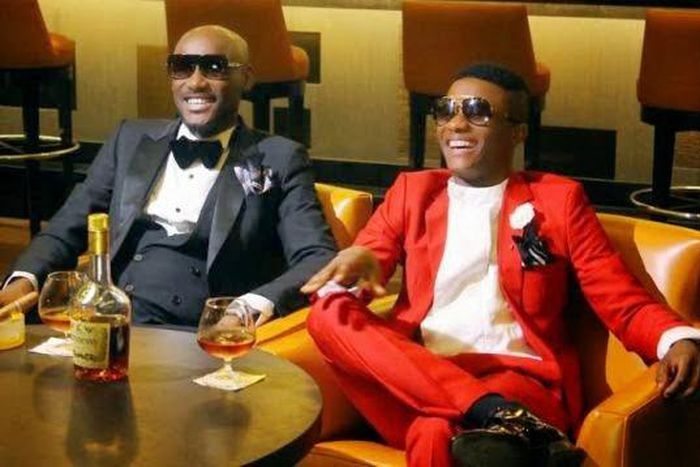 2baba and 2face in a Hennessy ad. (Hennessy)