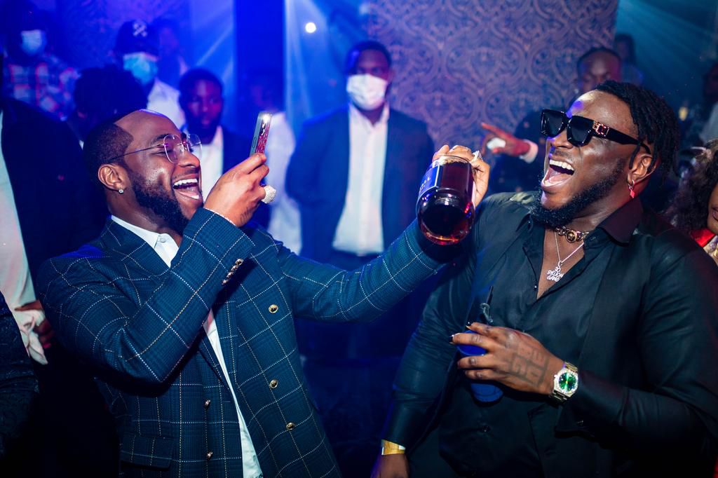 Must-see moments at the Martell X Davido unveiling party