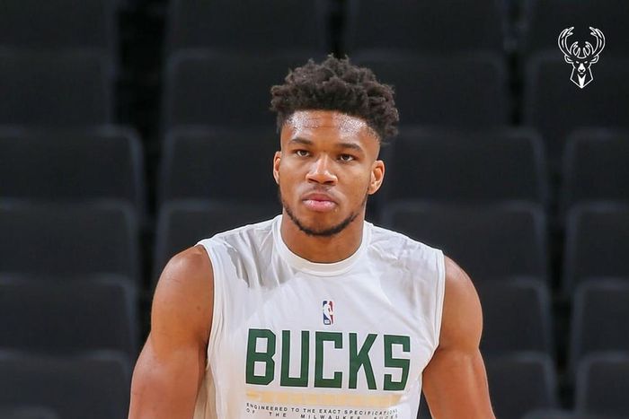 Giannis Antetokounmpo (Instagram/Bucks)