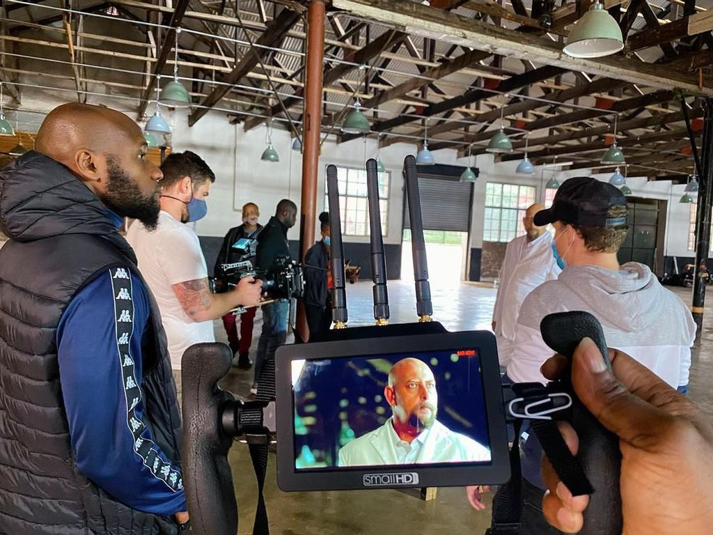 Williams Uchemba is currently working on a new feature film titled 'Mamaba's Diamond' [Instagram/@williamsuchemba_productions]