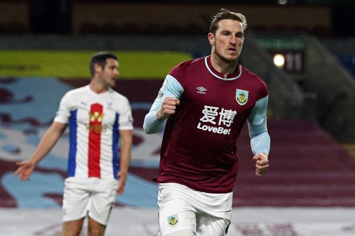 Burnley's New Zealand striker Chris Wood
