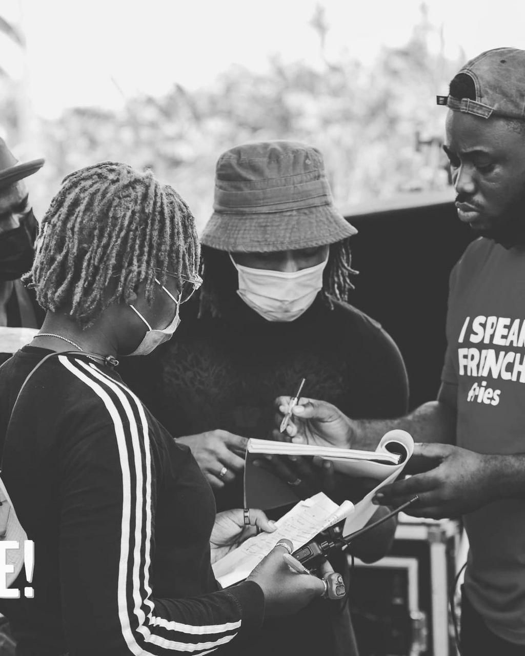 BTS from 'Dwindle!' directed by Kayode Kasum and Dare Olaitan [Instagram/@kayodekasum]