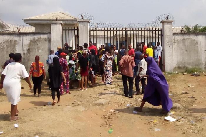 NIN: Applicants stranded as Anambra NIMC office shuts entrance gate