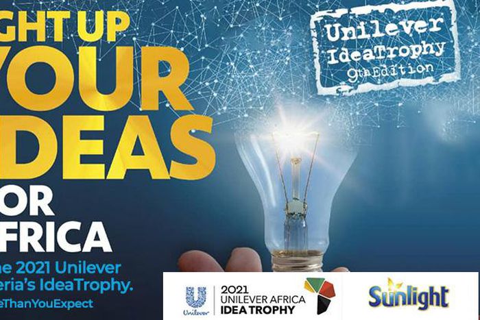 Are you ready to light up the world with your innovative ideas? Apply to Participate at the Unilever Nigeria’s 2021 Ideatrophy Competition.