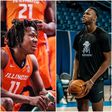 Ayo Dosunmu and Charles Bassey (Instagram)