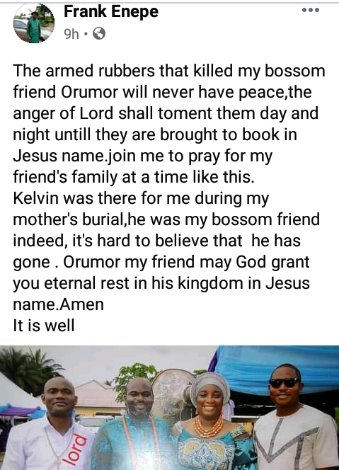 Pastor allegedly dies as suspected armed robbers storm shopping mall