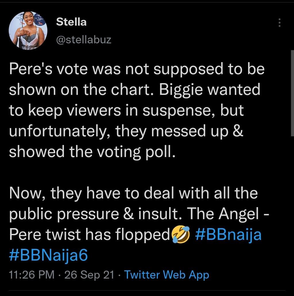 BBnaija Twitter reaction [Twitter]