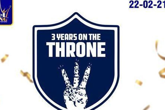 BetKing celebrates 3 years on the throne