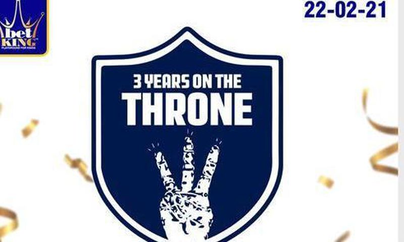 BetKing celebrates 3 years on the throne