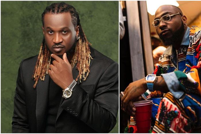 Paul Okoye takes a swipe at Davido over tweet on his birthday [Instagram/IamKingRudy] [Instagram/Davido]