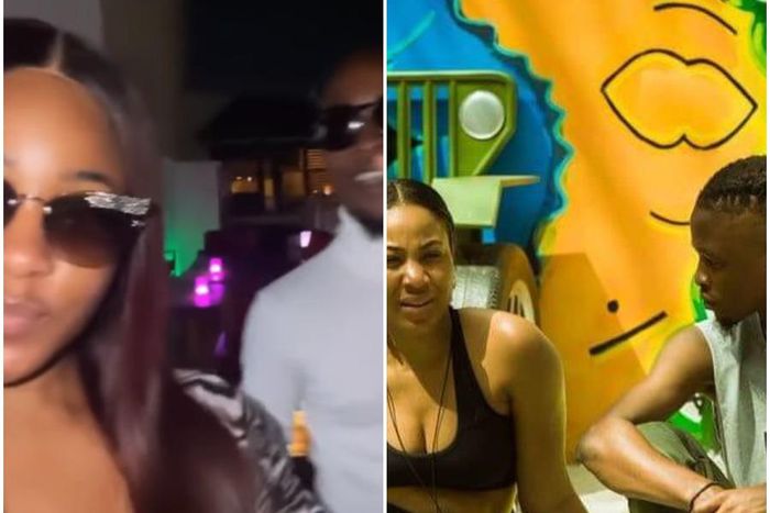 Laycon and Erica Nlewedim (Instagram)