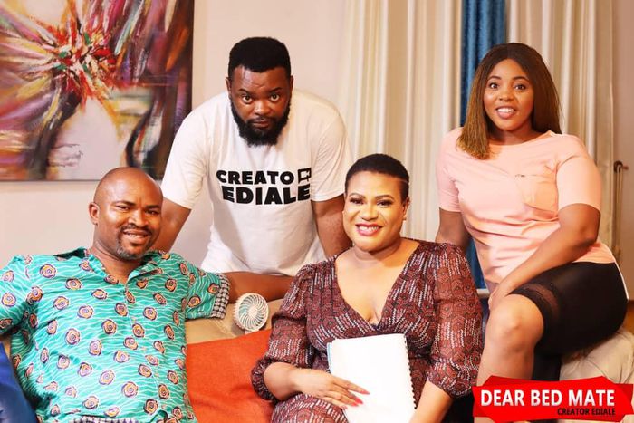 'Dear Bed Mate' cast [Ediale Kingsley]