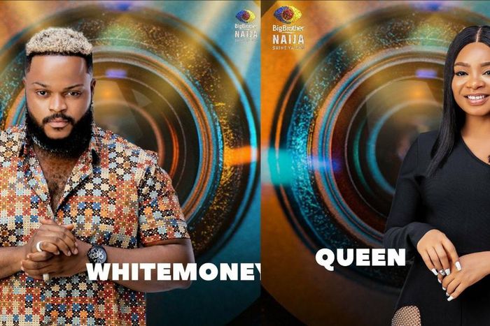 Whitemoney and Queen[Instagram/bigbronaija]