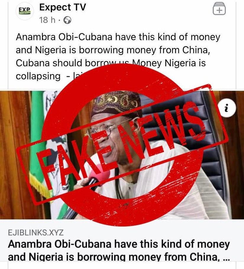 Lai Mohammed on the fake news hunt