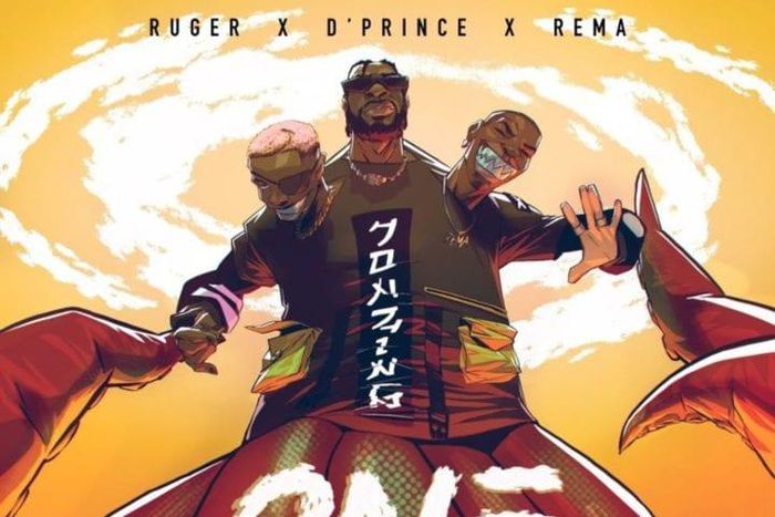 Jonzing World's new act, Ruger jumps on 'One Shirt' with D'Prince and Rema. (Jonzing/Sony)